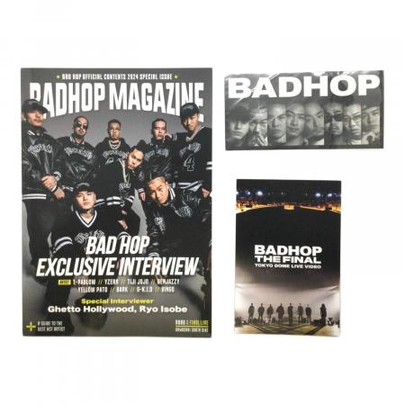 BAD HOP セット (MAGAZINE, DVD, CD) BAD HOP(バッドホップ) SPECIAL LIMITED SET BAD HOP CD/DVD/フォト