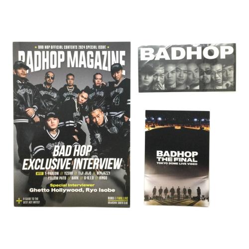 BAD HOP(バッドホップ) SPECIAL LIMITED SET BAD HOP CD/DVD/フォトブック/ステッカー/フレームポスター 〇