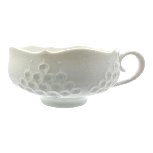 Meissen (マイセン) ティーカップ&ソーサー ホワイトレリーフ