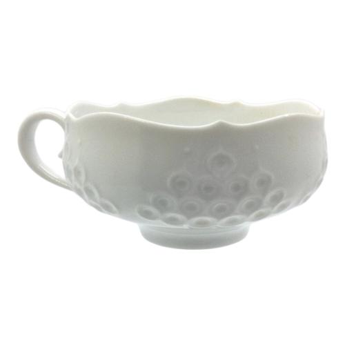 Meissen (マイセン) ティーカップ&ソーサー ホワイトレリーフ