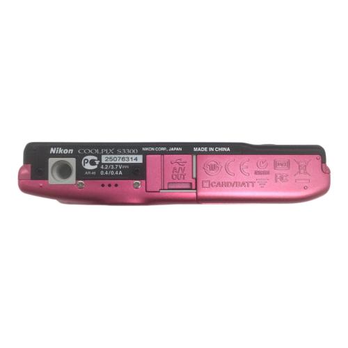 Nikon (ニコン) COOLPIX S3300 コンパクトデジタルカメラ