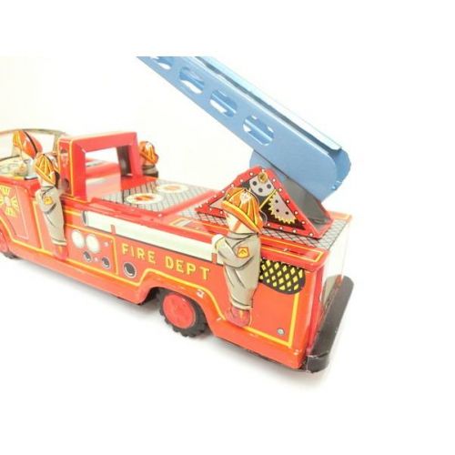 FIRE ENGINE ブリキの消防はしご車 FIRE ENGINE　ブリキの消防はしご車