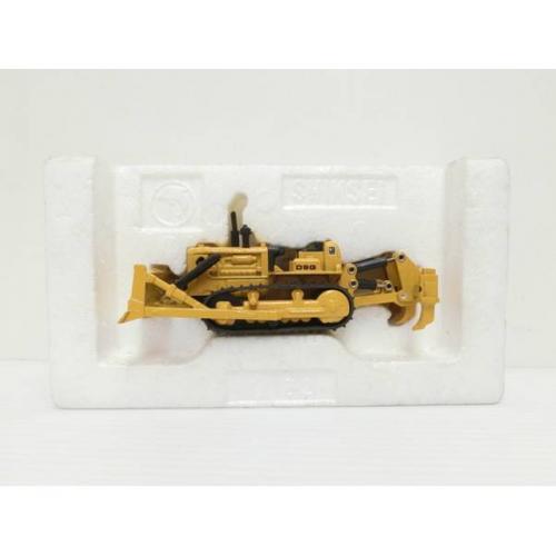 SHINSEI ブルドーザー(パワーシフト)リッパ付 1/74スケール　ブルドーザー