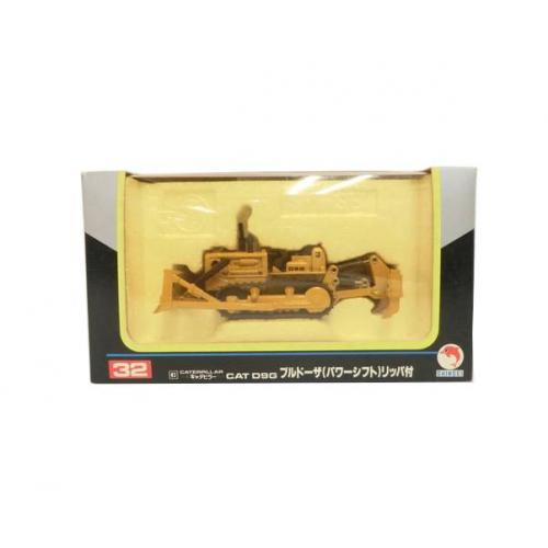 SHINSEI ブルドーザー(パワーシフト)リッパ付 1/74スケール　ブルドーザー