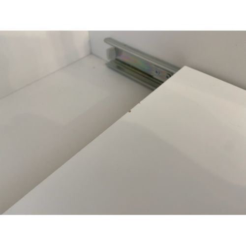 ニトリ レンジボード ホワイト ダリア80