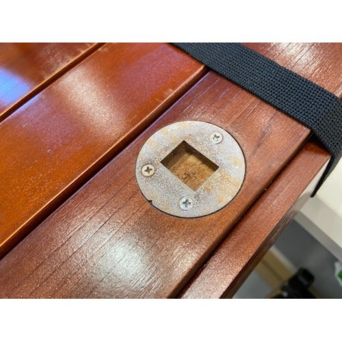 Coleman (コールマン) ガーデンウッドロールテーブル6 170A5748