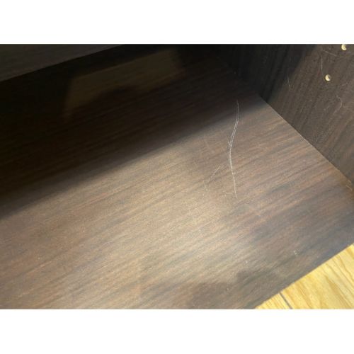 ニトリ キッチンボード ブラウン×ホワイト 25.361円(税込) コパン 80MRB