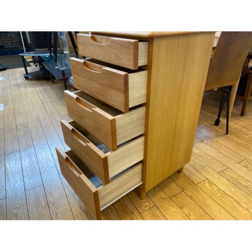 ISSEIKI チェスト ナチュラル 5段 ERIS 44 CHEST-5