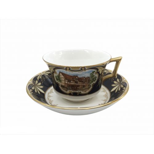 Wedgwood (ウェッジウッド) マイタイムセット ※2000セット限定品 ヒストリックタウン ストラットフォード カップ＆ソーサー・プレート1