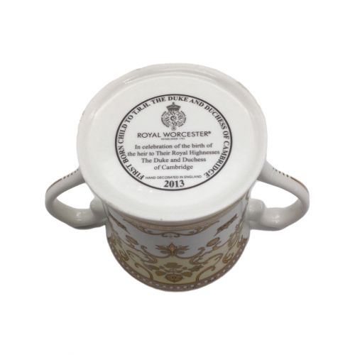 ROYAL WORCESTER (ロイヤルウースター) ベビー記念ラビングカップ 両取っ手