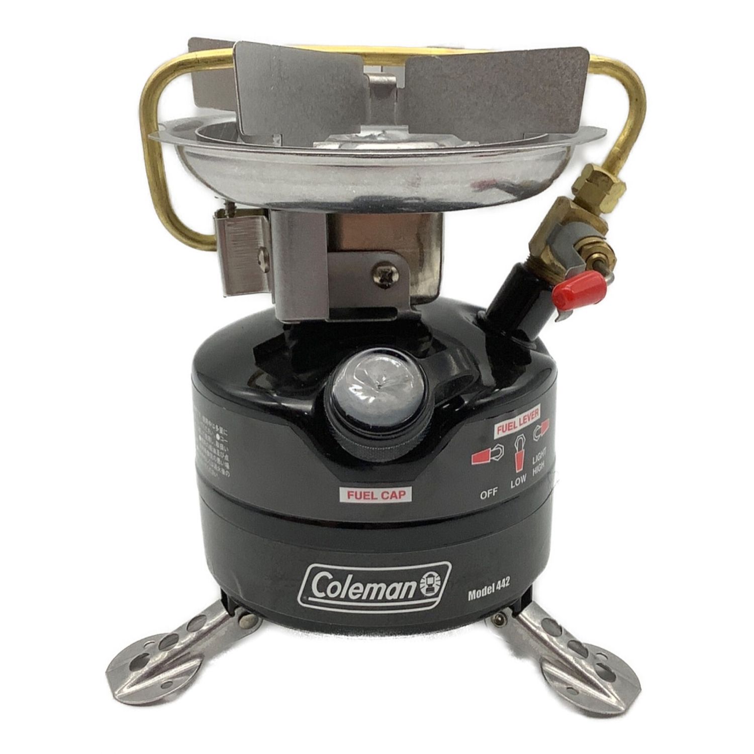 充実の品 Coleman小型ガソリンコンロ 中古 ストーブ コンロ