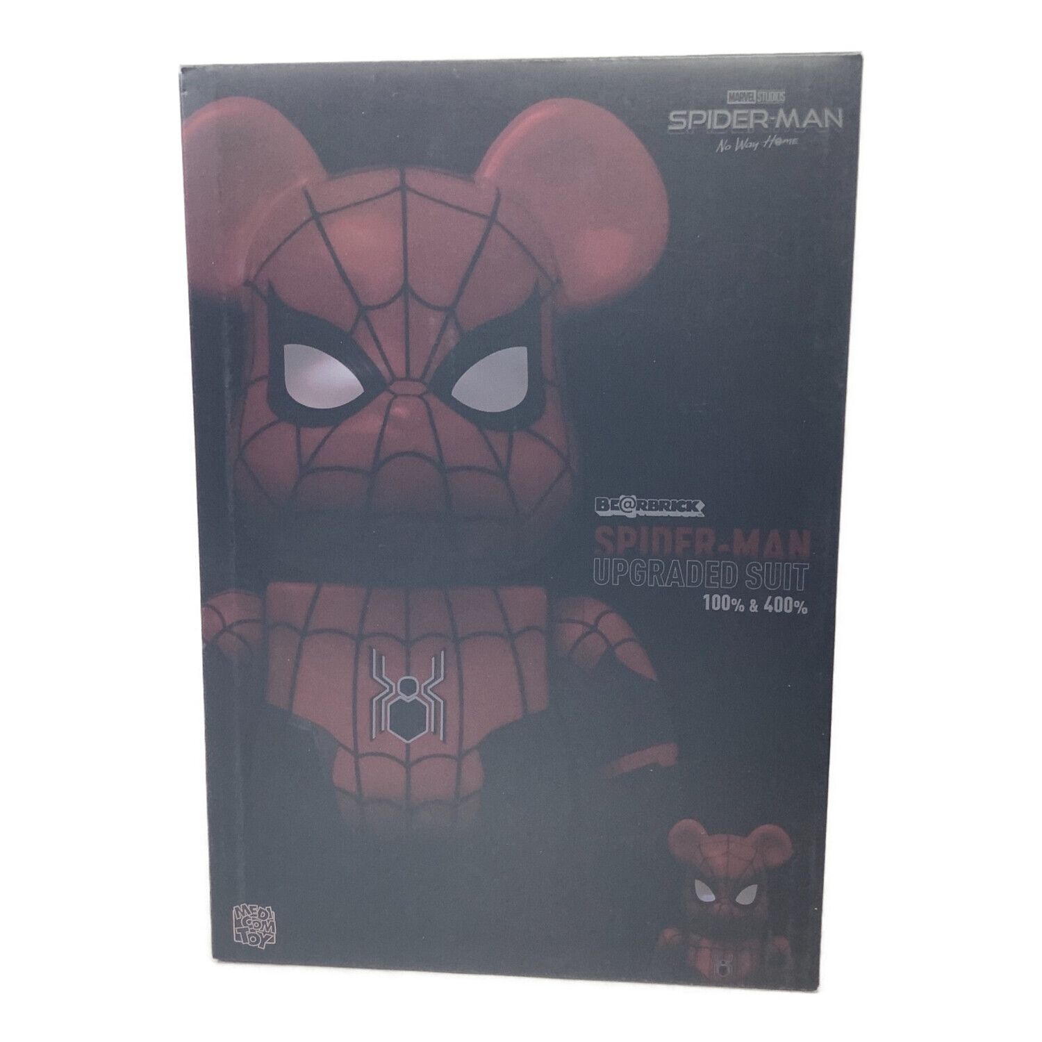 BE＠RBRICK（ベアブリック） SPIDER-MAN UPGRADED SUIT100%＆400 ...
