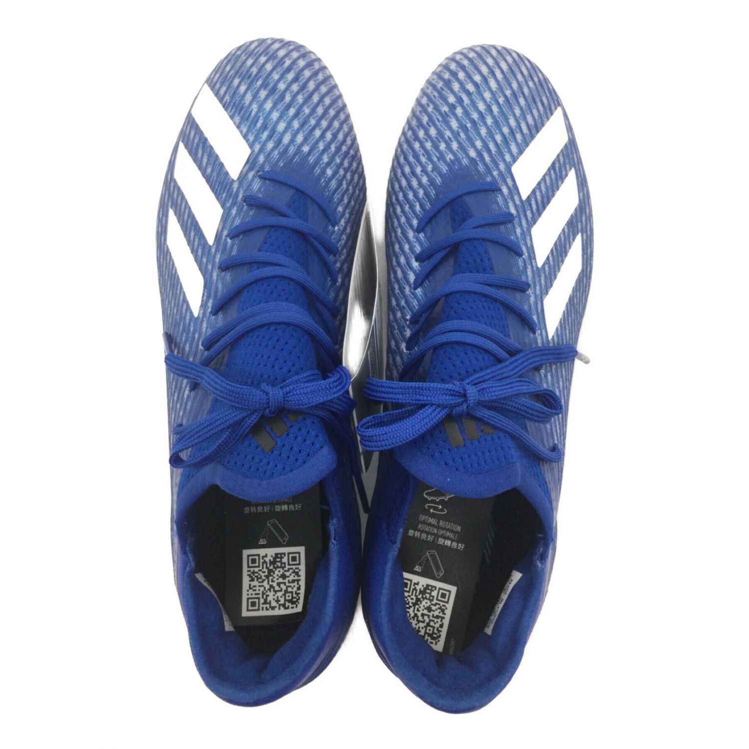 adidas (アディダス) サッカースパイク ブルー サイズ:US71/2/UK7 