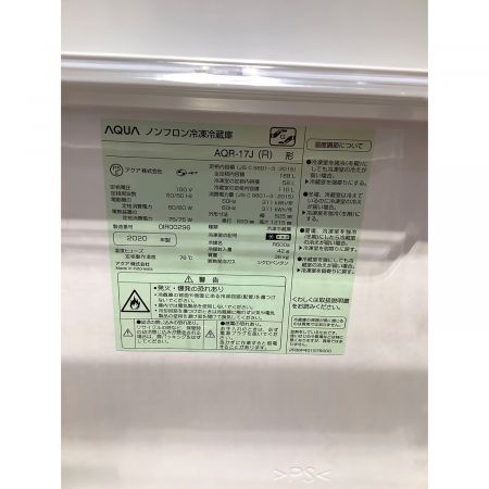 AQUA (アクア) 2ドア冷蔵庫 AQR-17J 2020年製 168L 程度B(軽度の使用感