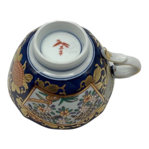 賞美堂/其泉・琳派 ティーカップ ■古伊万里様式 箱無USED