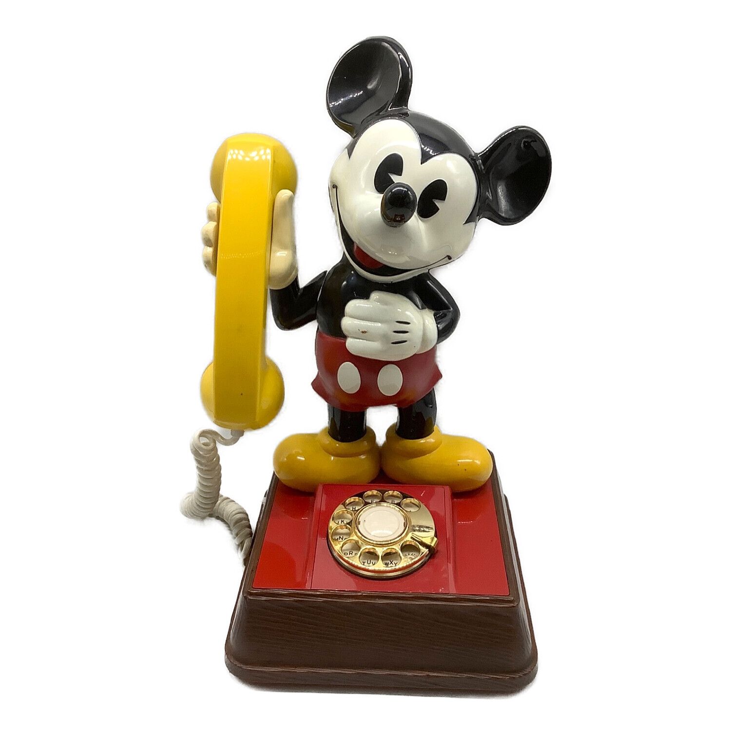 ミッキーマウスのダイヤル式電話機！