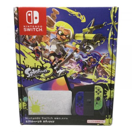 Nintendo (ニンテンドウ) Nintendo Switch(有機ELモデル) スプラトゥーン3 エディション HEG-S-KCAAA