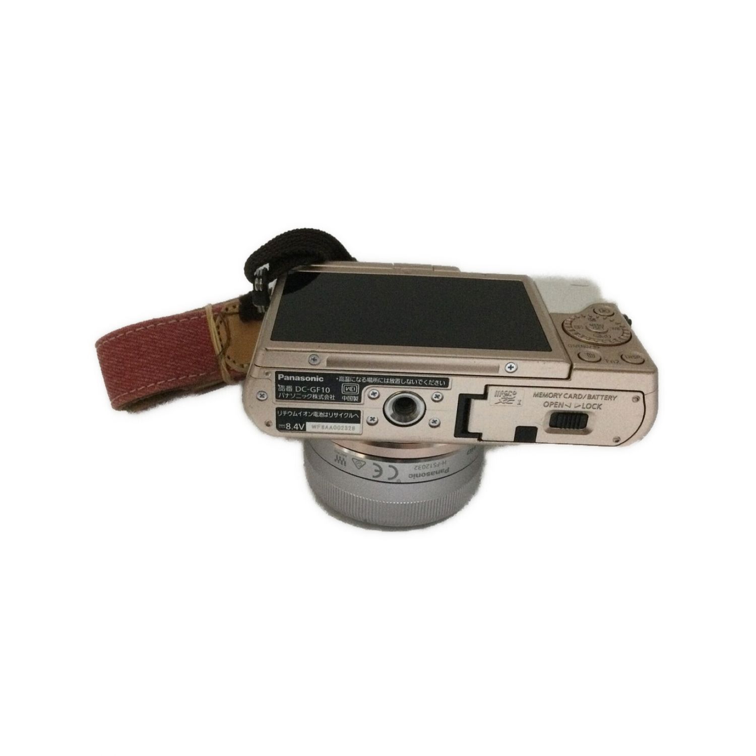 Panasonic LUMIX gf10 標準レンズ 充電器、充電池三個付き - デジタル