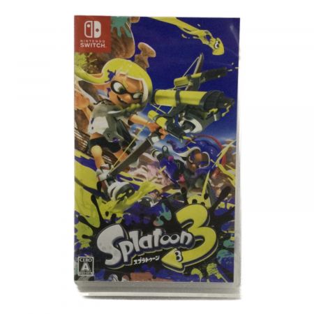 Nintendo Switch用ソフト Splatoon3 CERO A (全年齢対象)