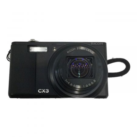RICOH (リコー) コンパクトデジタルカメラ 2010年製 内蔵メモリ88MB CX3 1060万画素 ■