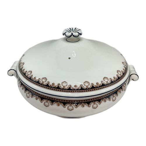 Wedgwood (ウェッジウッド) 蓋付ラウンドベジタブルボウル ■箱無 メディチ