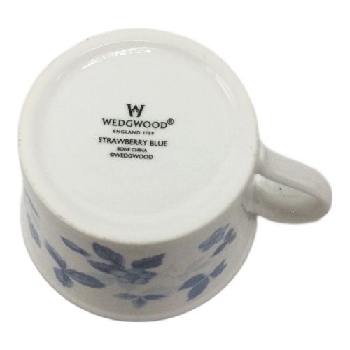 Wedgwood (ウェッジウッド) カップ&ソーサー ■廃盤品 ストロベリーブルー 単品