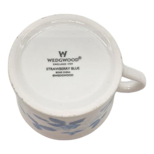 Wedgwood (ウェッジウッド) カップ&ソーサー ■廃盤品 ストロベリーブルー 単品
