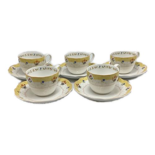 Noritake (ノリタケ) カップ&ソーサー トゥルーラブ 5Pセット