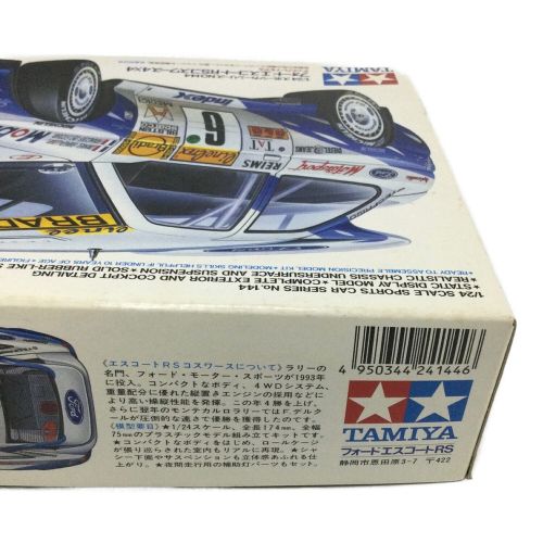 TAMIYA (タミヤ) 1/24 フォード エスコートRS コスワース4×4 「スポーツカーシリーズ No.144」 ディスプレイモデル