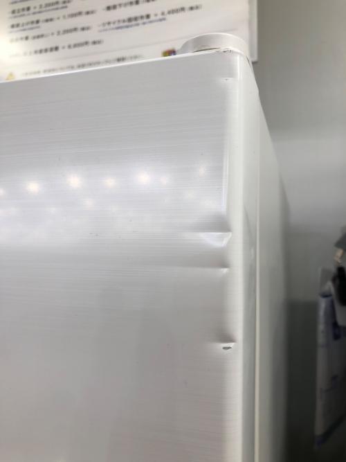 HITACHI (ヒタチ) 6ドア冷蔵庫 ※側面キズ・正面ヘコミ・ドリンクポケットヒビ割れ有 ファン式 R-HW54S(W) 2022年製 540L クリーニング済