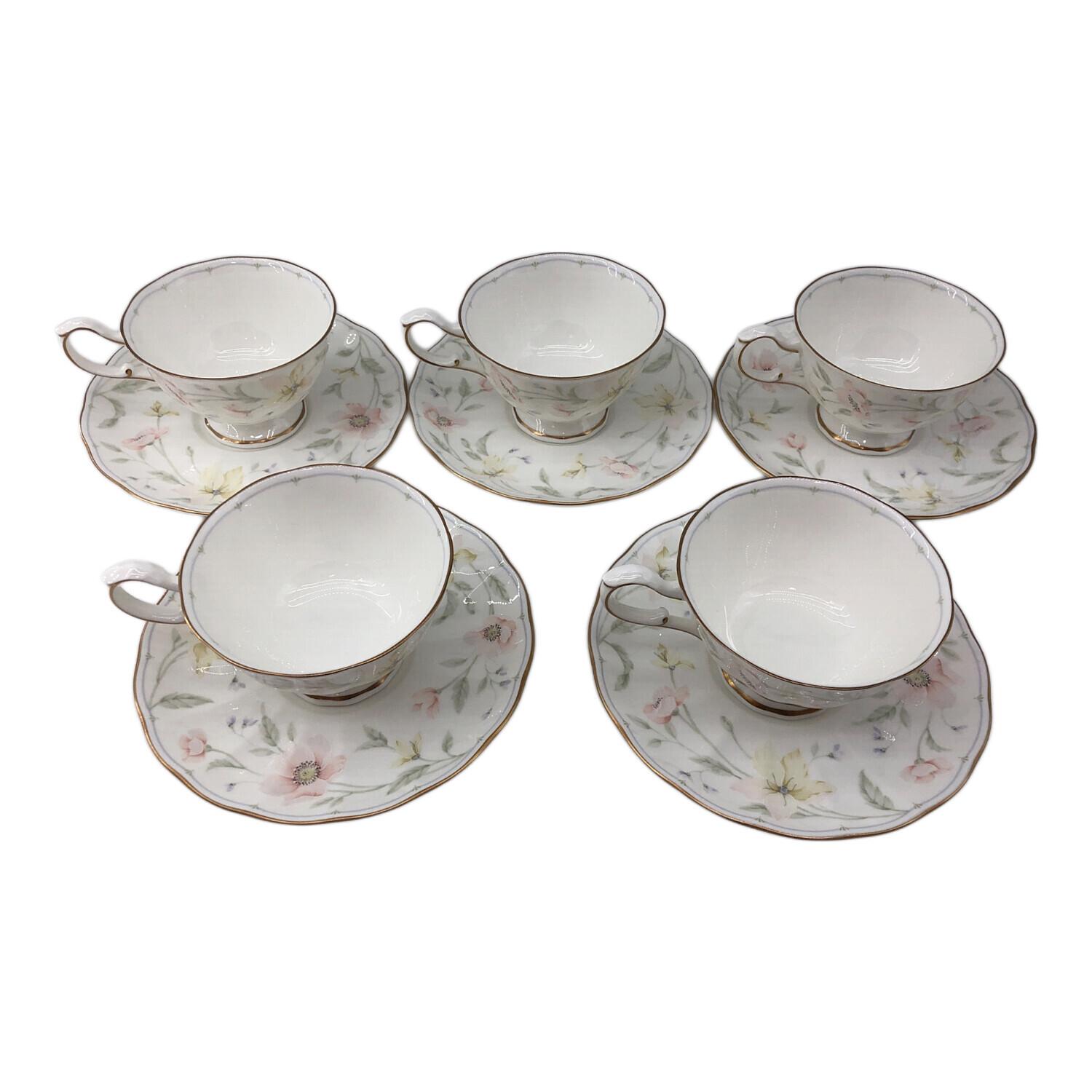 NARUMI (ナルミ) カップ&ソーサーセット パステルガーデン(9296