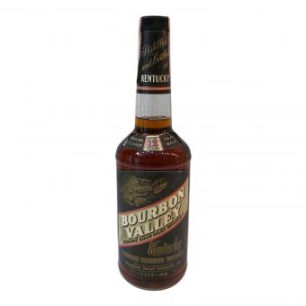 ケンタッキー ウィスキー 赤紙封/ラベル剥がれ/沈殿物有 750ml バーボンバレー 12年 未開封