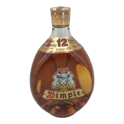 ディンプル スコッチウィスキー 750ml 12年 未開封