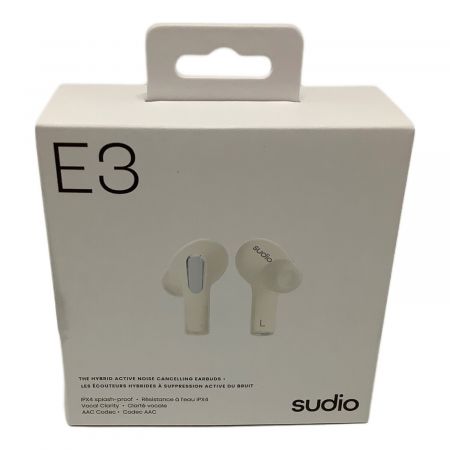 新品未使用 Sudio E3 イヤホン Sudio E3 ノイズキャンセリングイヤホンの通販 by KIOH ｜ラクマ