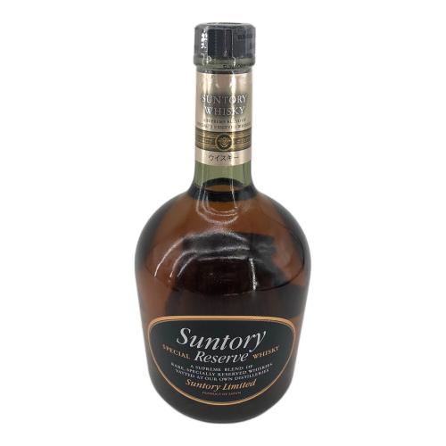 ウィスキー サントリー スペシャルリザーブ 750ml 未開封