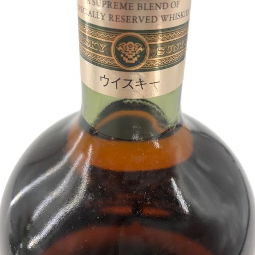 ウィスキー サントリー スペシャルリザーブ 750ml 未開封