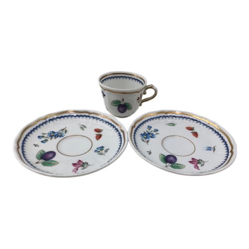 RICHARD GINORI (リチャードジノリ) デミタスカップ&ソーサー イタリアンフルーツ カップ1 ソーサー2