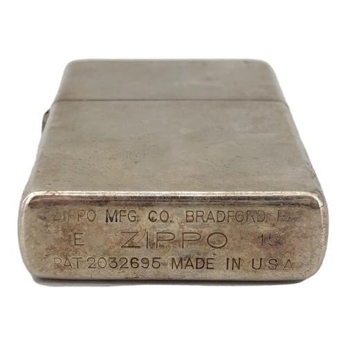 ZIPPO ■2015 プレーン・フラットトップ