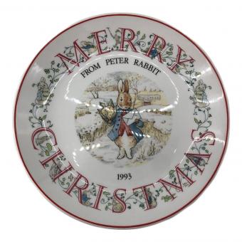 Wedgwood (ウェッジウッド) プレート ■1993年 メリークリスマス プレート ピーターラビット