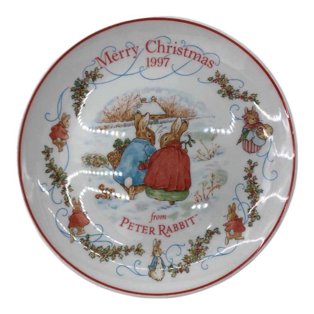 ピーターラビット　ウェッジウッド　クリスマス プレート　6枚　Xmas 送料込 ピーターラビット ウェッジウッド クリスマス プレート 6枚 Xmas 送料