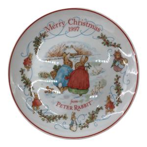 Wedgwood (ウェッジウッド) クリスマスプレート 1997年 ピーターラビット ■