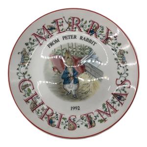 Wedgwood (ウェッジウッド) プレート ■1992年メリークリスマス プレート ピーターラビット