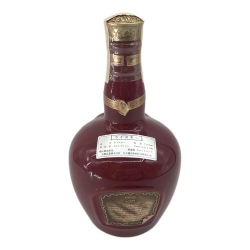 スコッチウィスキー ロイヤルサルート 700ml 21年 未開封