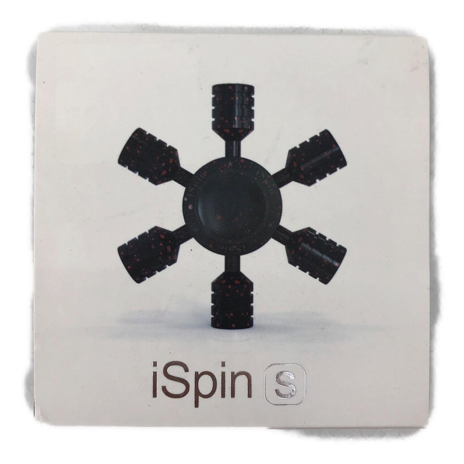ハンドスピナー　ispin s 黒　スチール iSpin S ハンドスピナー｜トレファクONLINE