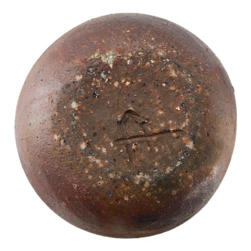 備前焼 (ビゼンヤキ) 徳利/一輪挿し 瓢箪型 ■本体のみ・陶印あり 作者不明