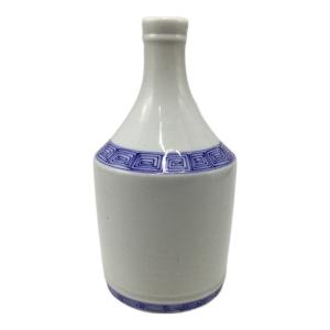 波佐見焼 (ハサミヤキ) 染付コンプラ瓶