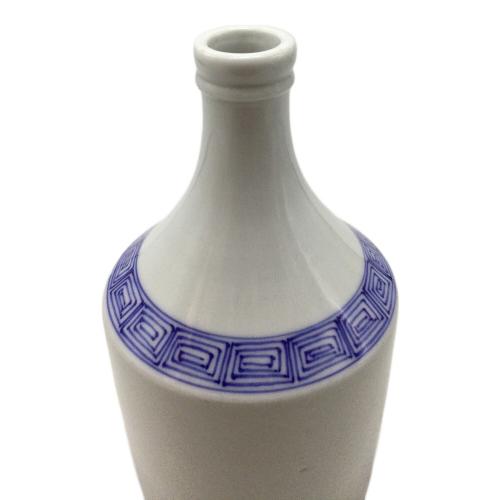 波佐見焼 (ハサミヤキ) 染付コンプラ瓶