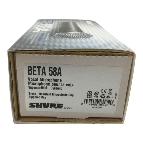 SHURE (シュア) マイクロホン BETA58A