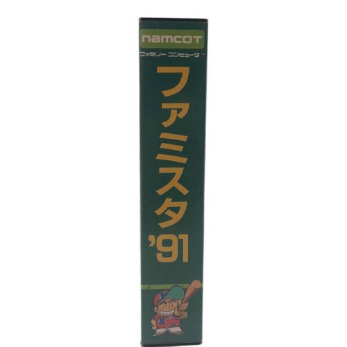 ファミコン用ソフト ファミスタ’91 -