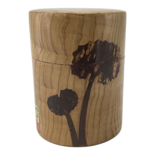 桜皮細工 (オウヒザイク) 茶櫃・匙揃え